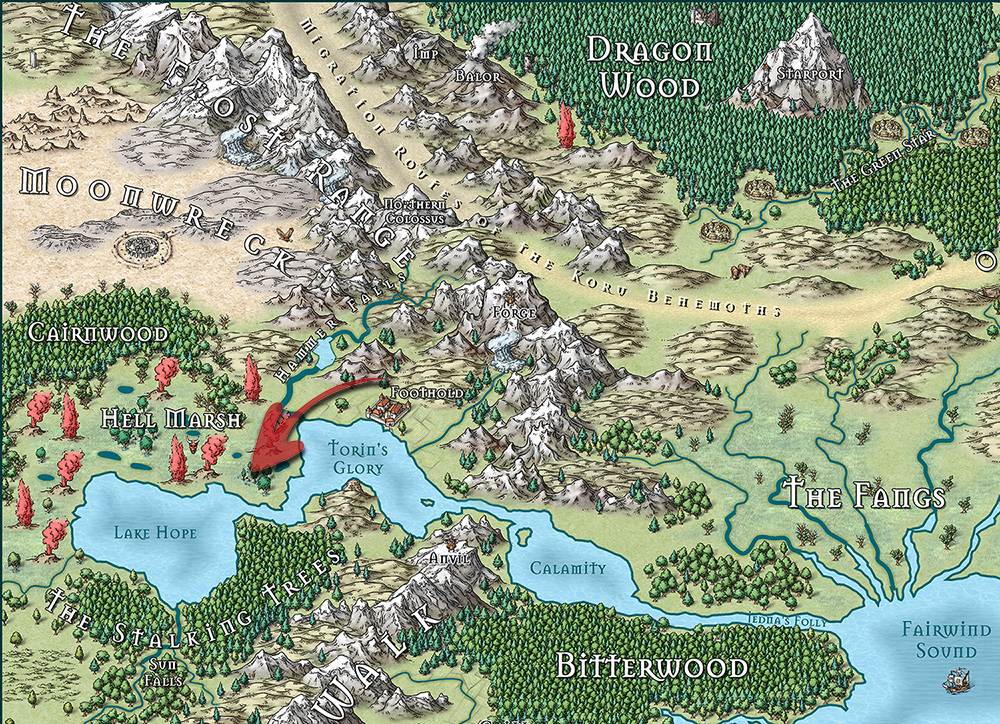 2024-11-26 (1) - Rescuing Firewing & The Iron General from a Hellhole in The Hell Marsh - MAP