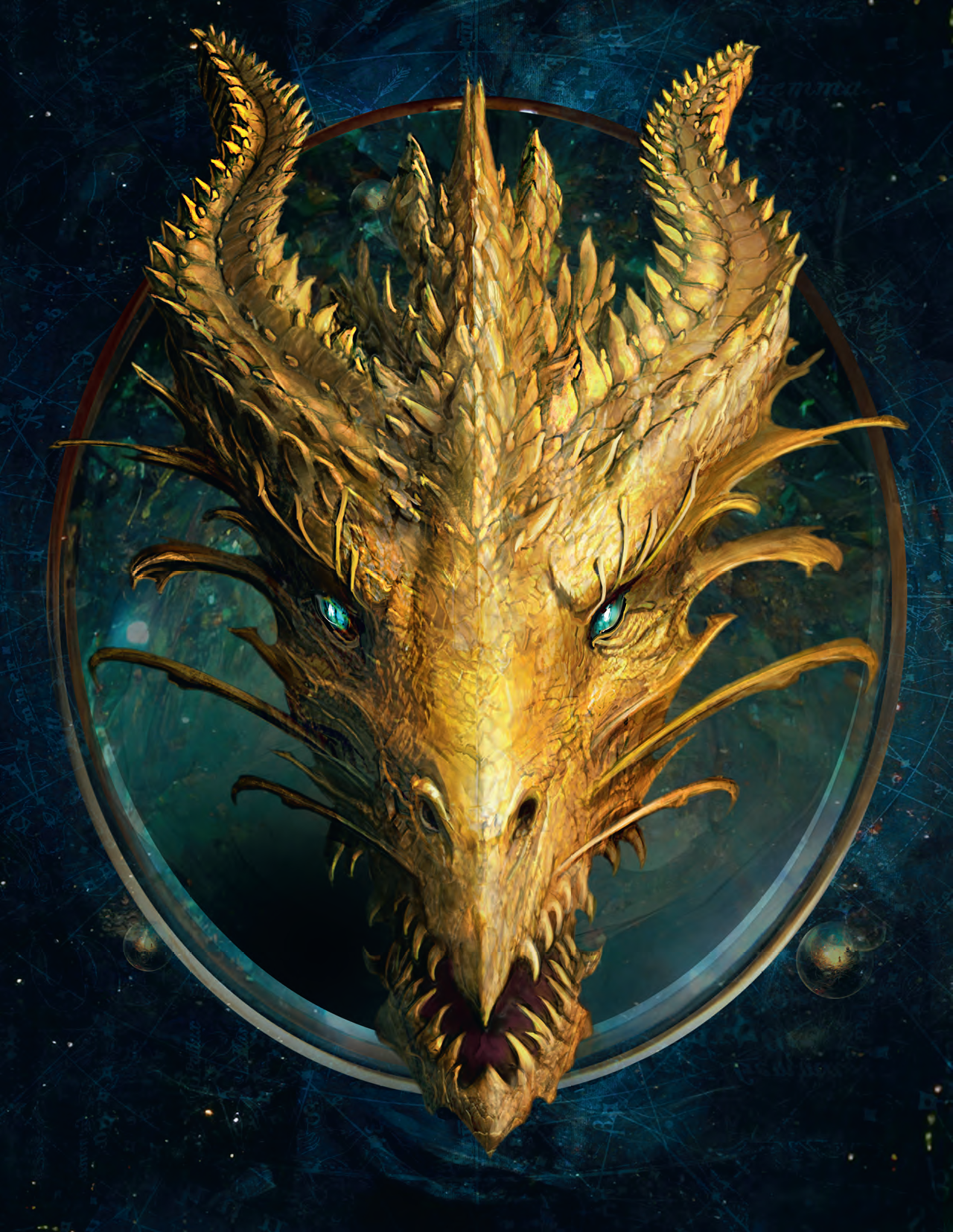 Great Gold Wyrm, The (1) - dragon (gold) - NPC