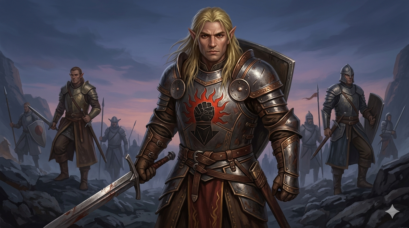 Iron General, The (0) - humanoid (high-elf) - NPC
