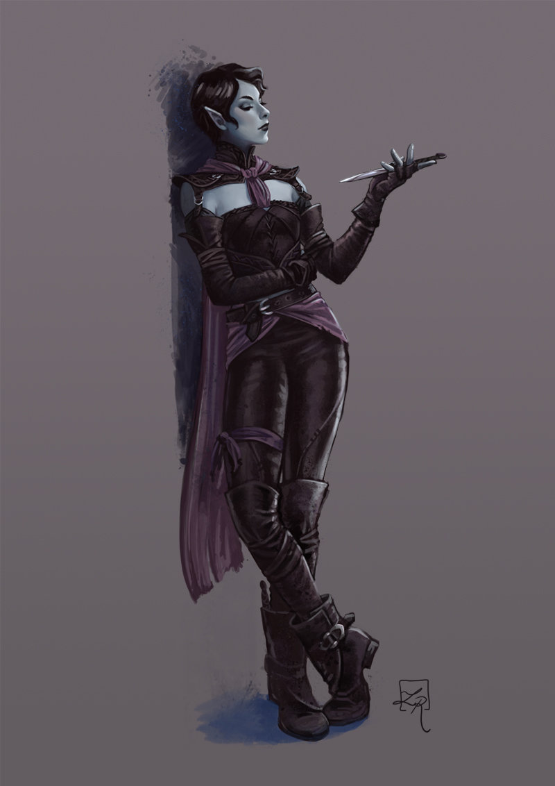 Seren Vi (0) - humanoid (dark elf) - NPC