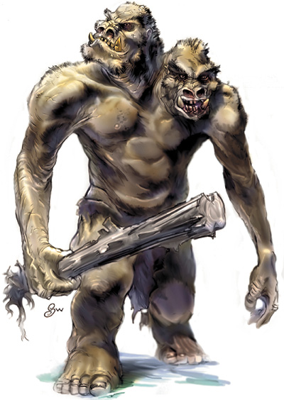Vorn n' Pog (0) - giant (ettin) - NPC